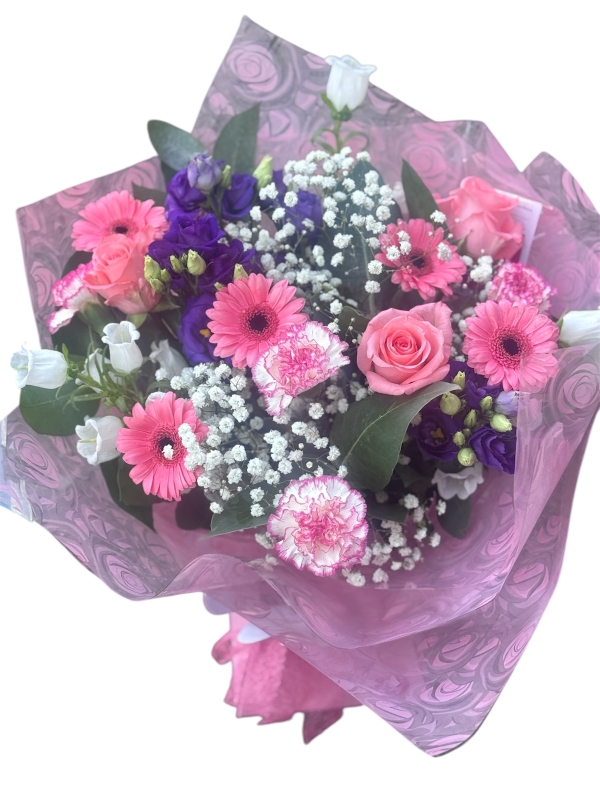 Florist choice pink & purple