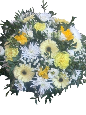 Lemon & White Posy