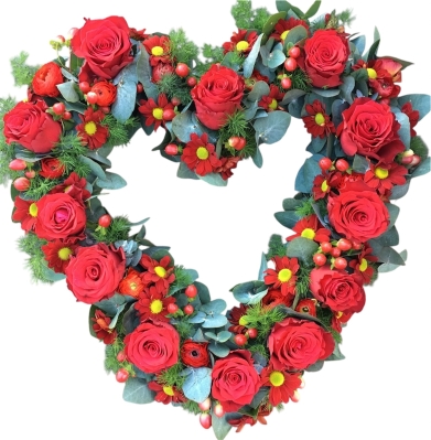 Luxury Red Rose Loose Tribute