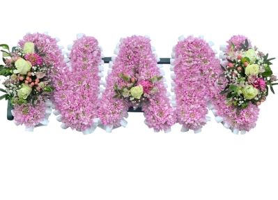 Nan Pink Based Letter