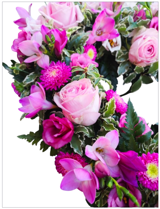 Pink Loose Seasonal Heart