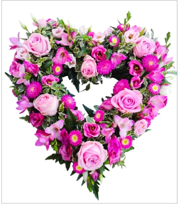 Pink Loose Seasonal Heart