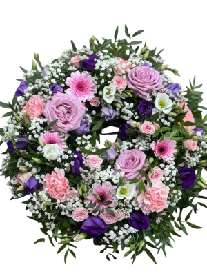 Shades of Purples Wreath