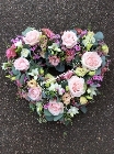 Cottage garden heart
