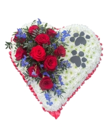 Based Red & Purple Heart