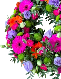 Bright Vibes Wreath