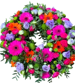 Bright Vibes Wreath
