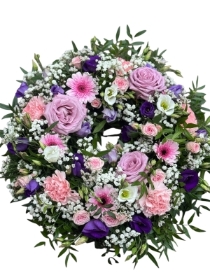 Shades of Purples Wreath