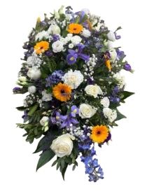 Spring Vibes coffin spray